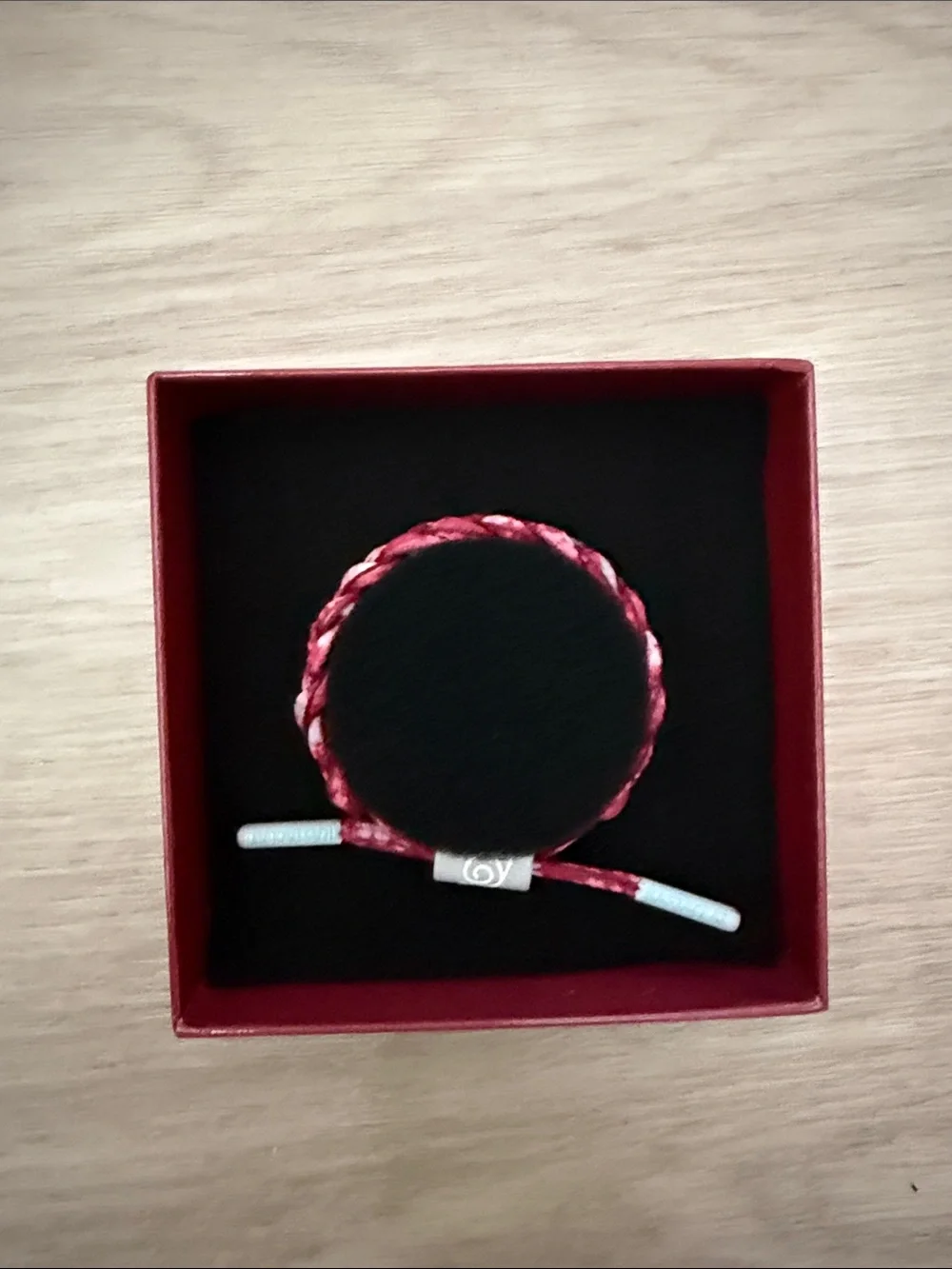 Naruto Sakura Red Braided Bracelet for Kids